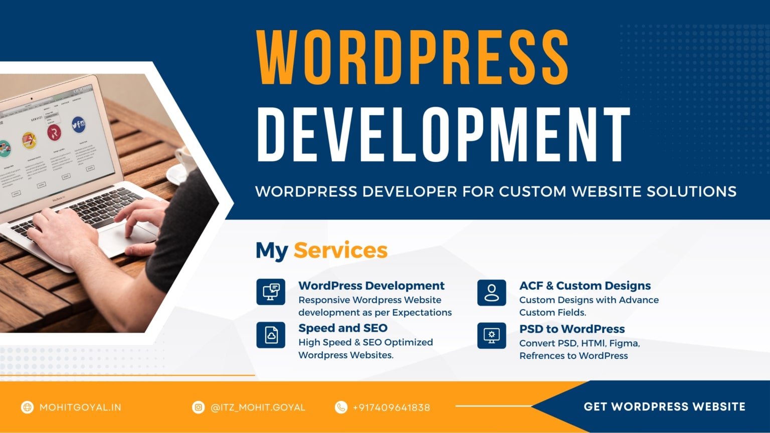 Mohit Goyal – Expert WordPress Freelancer